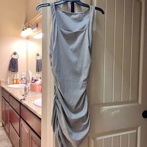 SHEIN Asymmetrical Gray Dress